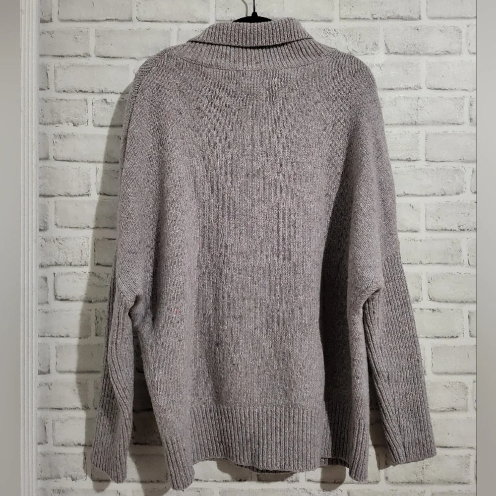 EUC Hatch The Sophie Sweater Grey‎ Confetti size 1